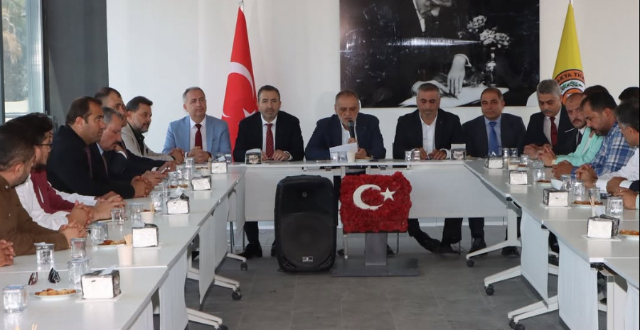 Milliyetçi Hareket Partisi Heyetinden Odamıza Ziyaret